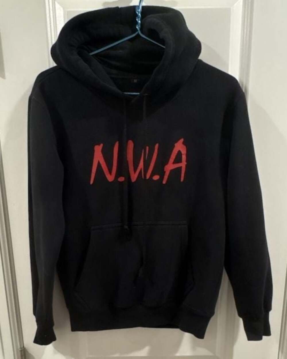 N.W.A. Graphic Pullover Hooded Sweatshirt Black